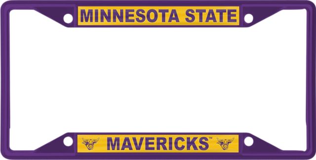 Minnesota State University Mankato Mavericks License Plate Frame