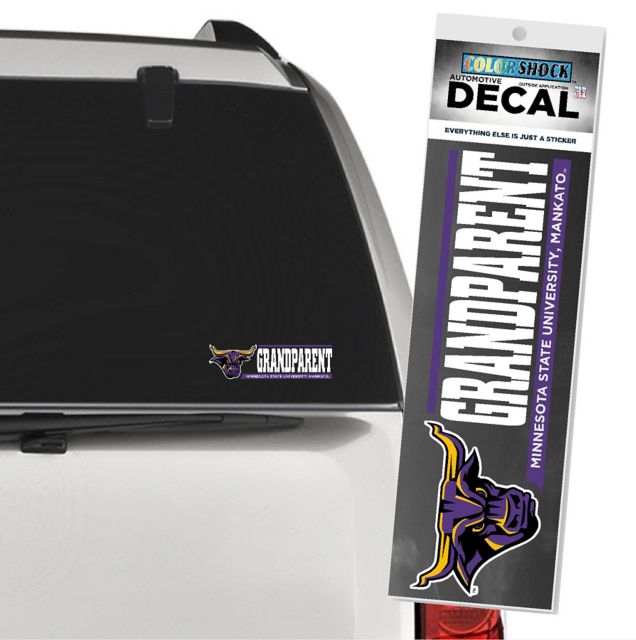 Minnesota State University Mankato Mavericks Grandparent Decal